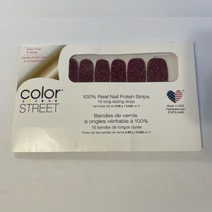 Color street stick on nail polish
